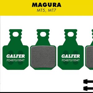 Galfer Pro Bremsbeläge für Magura MT5/7- Grün