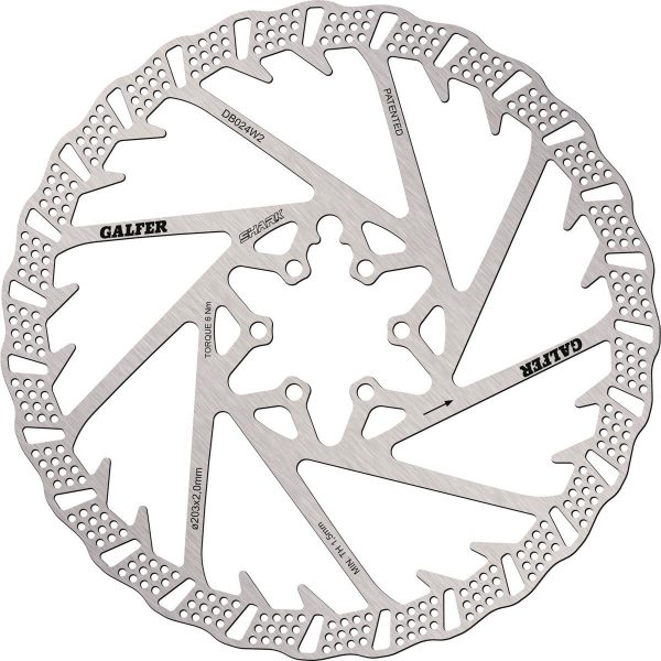 Galfer MTB-BREMSSCHEIBE SHARK 180 MM, 6-LOCH