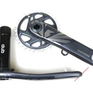 Carbon SRAM X1 Eagle DUB 32T Kurbel